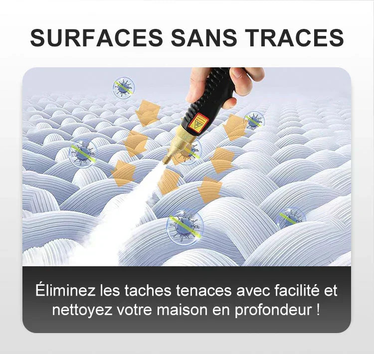 đąDurĂ©e limitĂ©e 50% de rĂ©ductionâš2500W Nettoyeur Ă Vapeur Ă Haute TempĂ©rature PressurisĂ©e Portatifâš