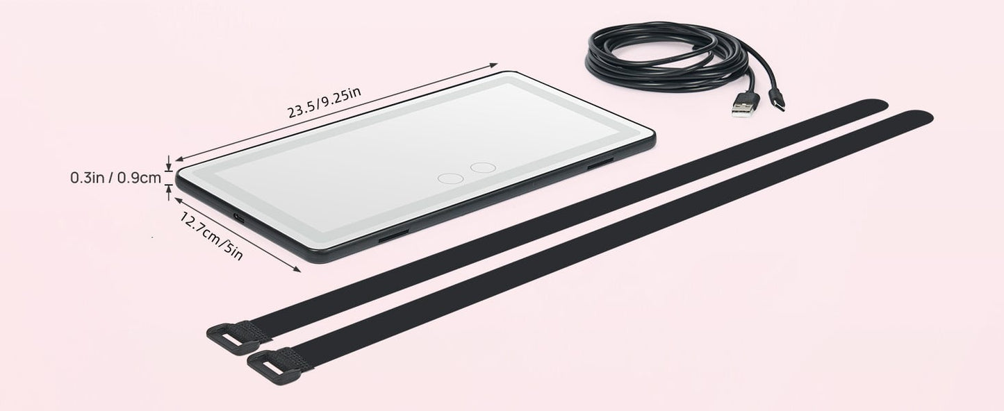 🔥VENTE CHAUDE D'ÉTÉ -49%🔥 Miroir de maquillage pare-soleil