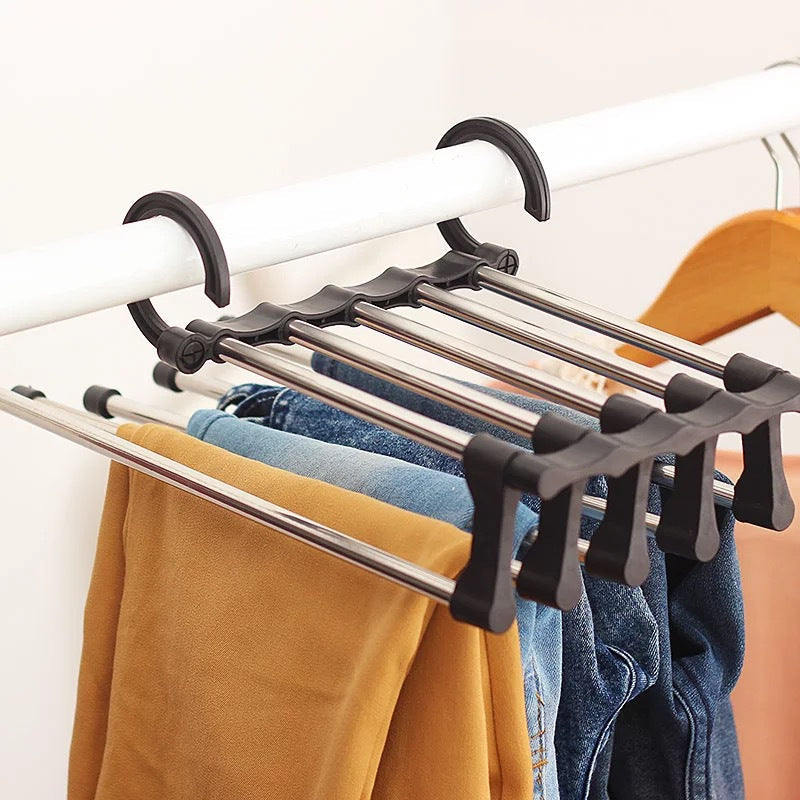 đâš Porte-Pantalons Multifonctionnel â Gain de Place et Pratique đđ