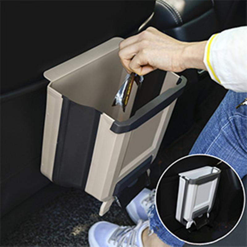 🚀😍Obtenez 5 rouleaux de sacs poubelle gratuitement🗑️Poubelle pliable pour armoires de cuisine✨