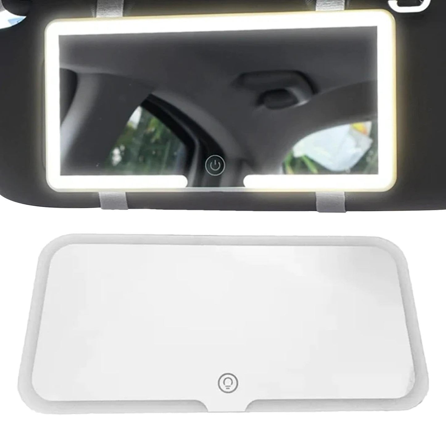 🔥VENTE CHAUDE D'ÉTÉ -49%🔥 Miroir de maquillage pare-soleil
