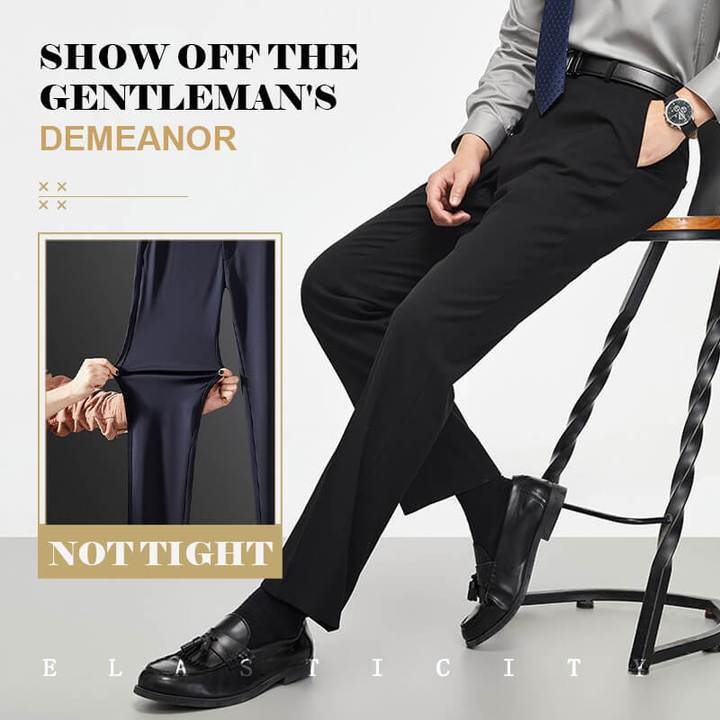 🔥Ventes à chaud🔥Pantalon classique pour hommes avec une grande élasticité