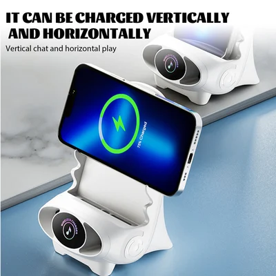đ„Vente du dernier jour 35% de rĂ©ductionđ„Mini chaise avec chargeur rapide sans fil, support de tĂ©lĂ©phone multifonctionnel