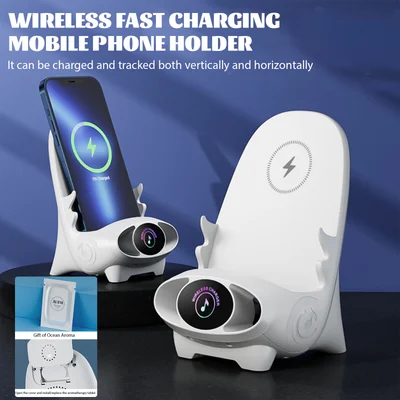 đ„Vente du dernier jour 35% de rĂ©ductionđ„Mini chaise avec chargeur rapide sans fil, support de tĂ©lĂ©phone multifonctionnel