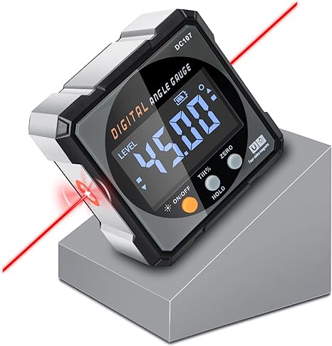 📐 Inclinomètre Numérique Mini LCD Pousbo® – Mesure d'Angle 📊