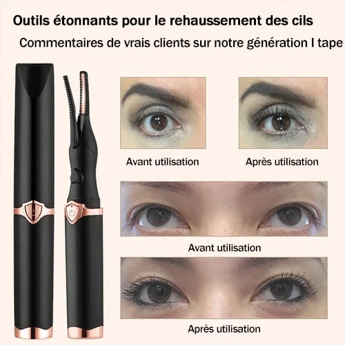 Vente du dernier jour 49% de réduction💥Recourbe-cils thermique électrique✨ Clignez des yeux et éblouissez ! 👁️