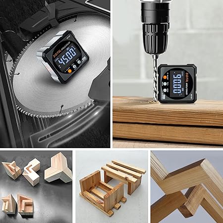 📐 Inclinomètre Numérique Mini LCD Pousbo® – Mesure d'Angle 📊