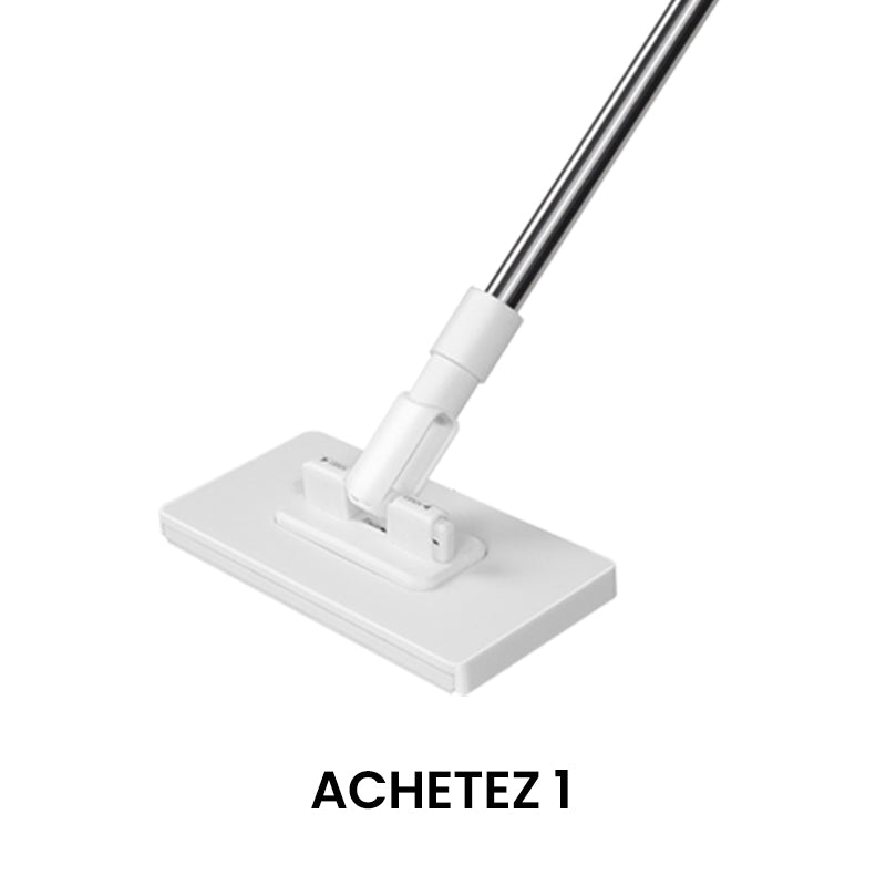 🏆Balai-serpillère anti-poussière jetable avec 4 chiffons réutilisables