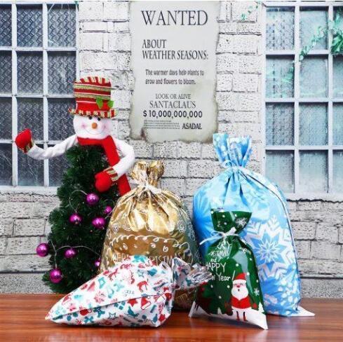 🎅🎁Le sac cadeau de Noël parfait avec cordon de serrage