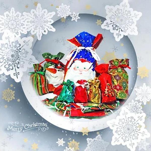 🎅🎁Le sac cadeau de Noël parfait avec cordon de serrage