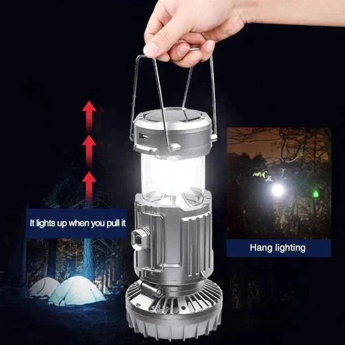 🔥🎁Lanterne de camping LED portable avec ventilateur
