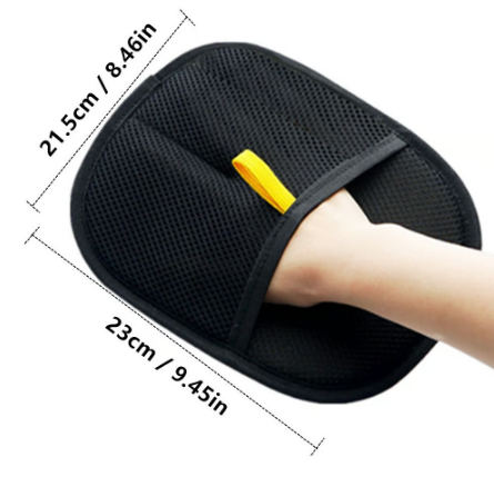 Gants antistatiques pour l'épilation des animaux de compagnie