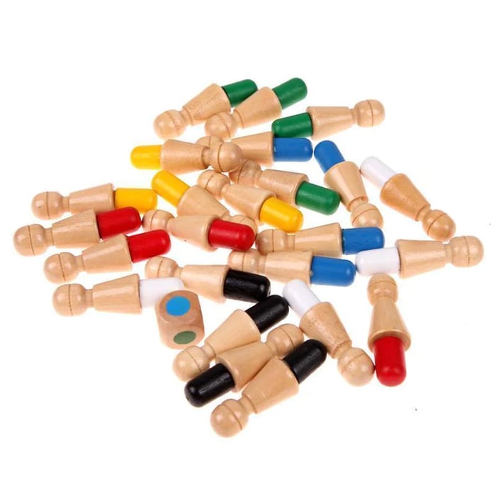 Cadeaux pour enfantsđJeu d'Ă©checs en bois Memory Match Stick