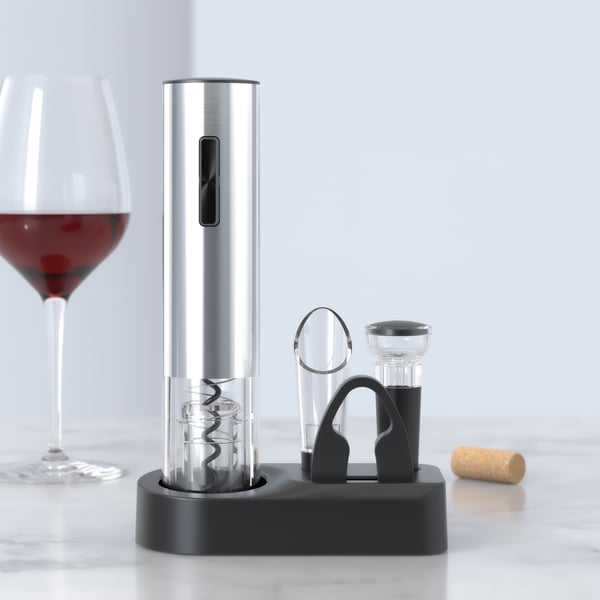Set avec décapsuleurs électriques