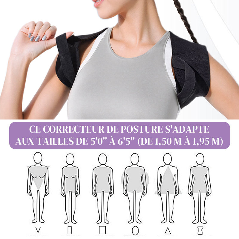 🏆Redressez-vous Instantanément : La Révolution 'Tech Magique — Un acheté, un offert - Offre limitée dans le temps !🌿👑