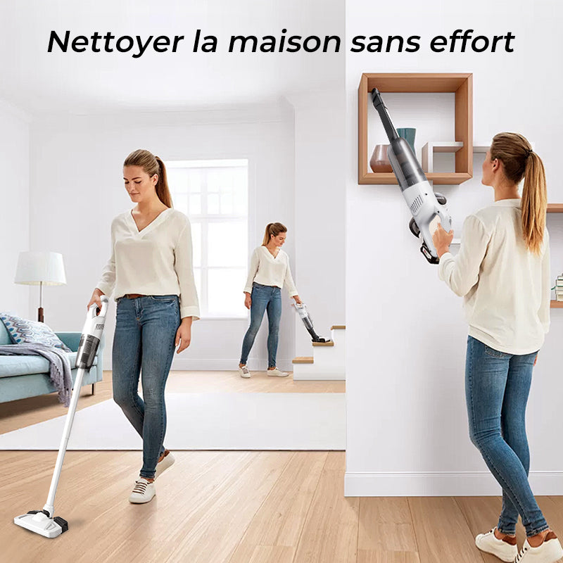 💥SOLDES 2025 -50%💥 Aspirateur balai sans fil portable + Livraison gratuite ✈️