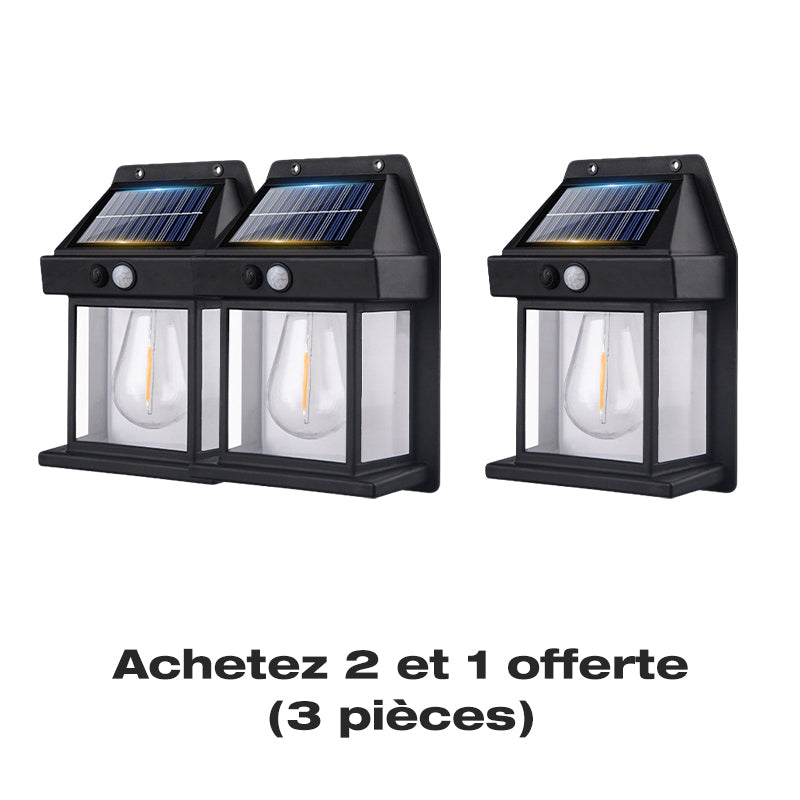 2025 Nouvelle lampe murale solaire pour l'extérieur