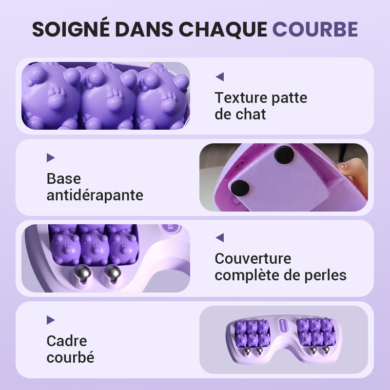 🏆Apaisement Immédiat ! Rouleau de Massage Portable à Deux Têtes pour les Pieds🦶🌿