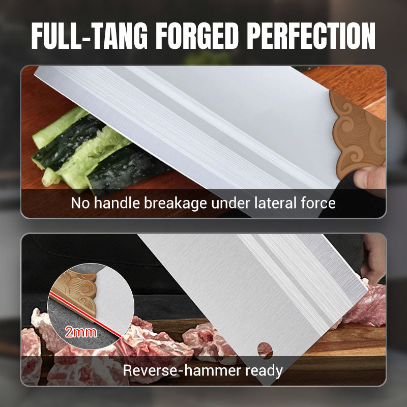 🔪 Couteau de cuisine forgé, tranchant et durable ! ⚔️