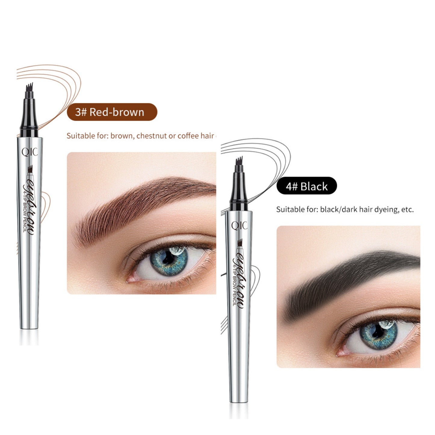 đ„Crayon de tatouage 3D impermĂ©able Ă 4 pointes de fourche pour microblading (đ„ achetez-en 1, obtenez-en 1 gratuit)