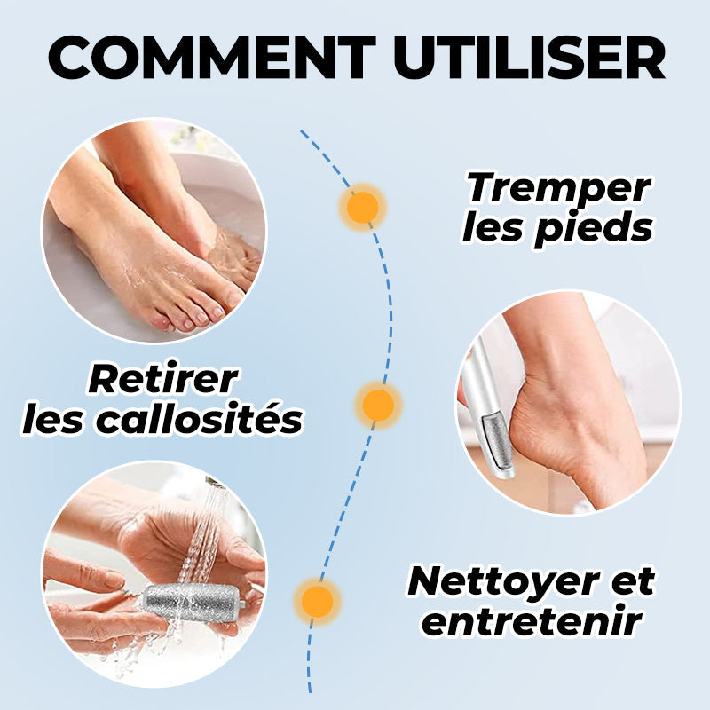 🌸Fête des mères vente chaude 50% RÉDUCTION 🌸Extracteur de callosités électrique pour les pieds