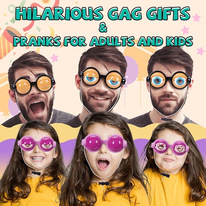 🔥SOLDES DE NOËL 50 % DE RÉDUCTION !!🏆Vente flash💥Lunettes amusantes avec mécanisme d'œil qui cligne🥸