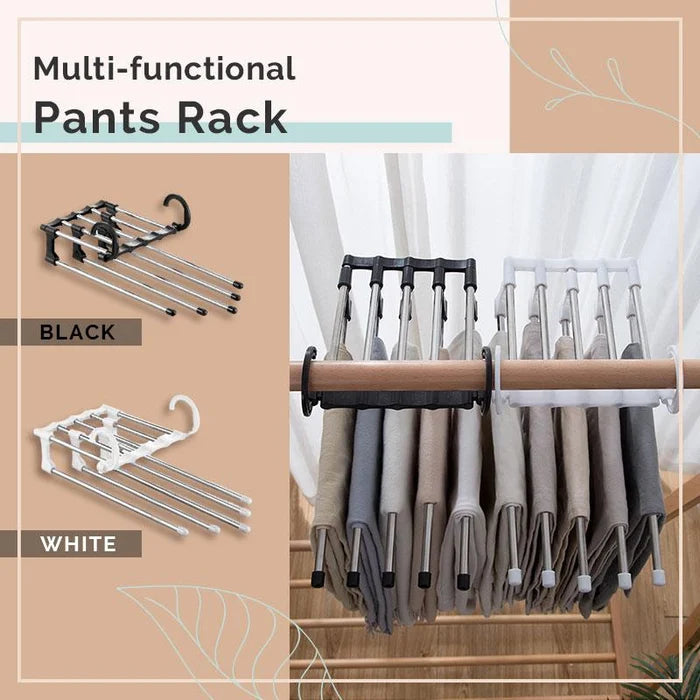 đâš Porte-Pantalons Multifonctionnel â Gain de Place et Pratique đđ