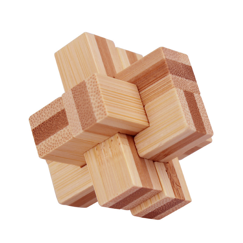Puzzle classique en bois Luban Lock