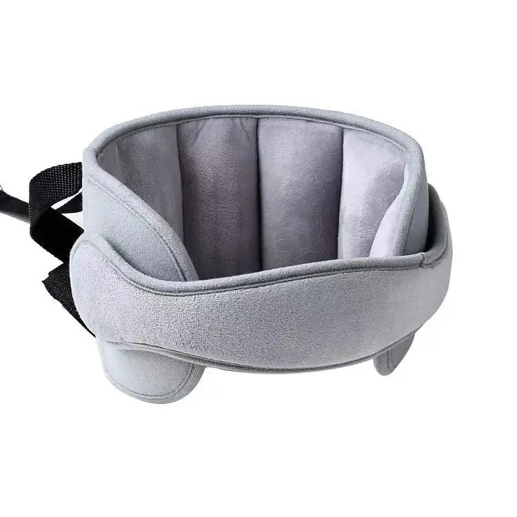 Sangle d'appui-tête pour siège auto enfant, bande de soutien souple et moelleuse pour la sieste, réglable, avec coussins latéraux rembourrés