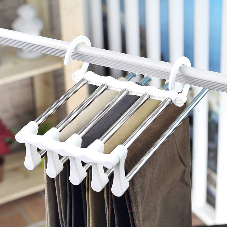 đâš Porte-Pantalons Multifonctionnel â Gain de Place et Pratique đđ