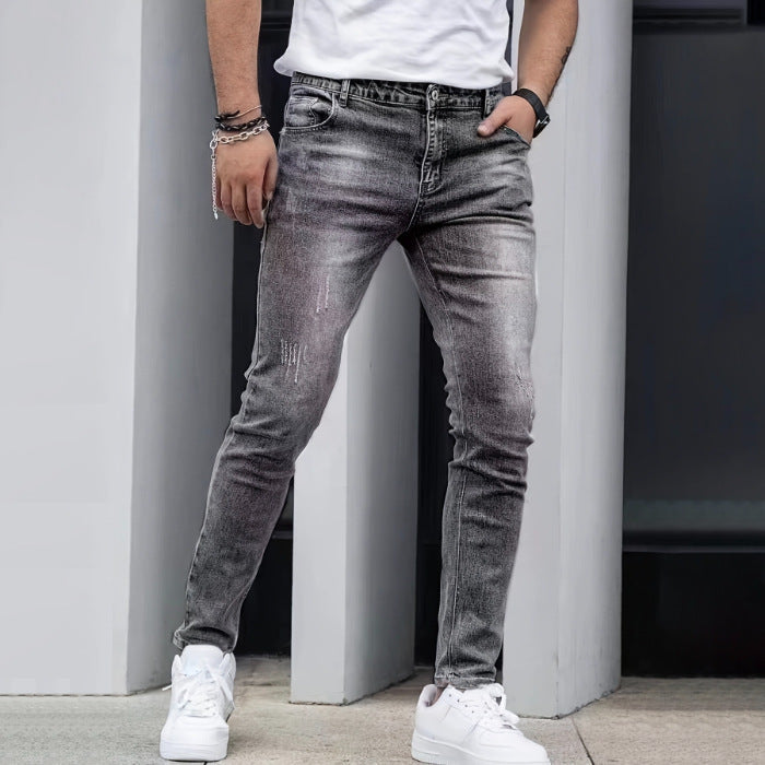 Jean droit pour homme – coupe classique, confortable et intemporel