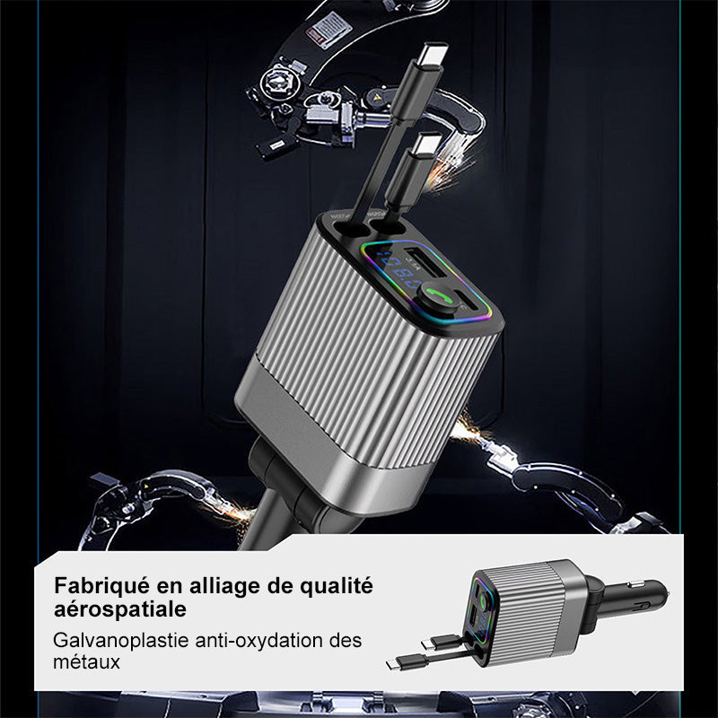 Solution 2-en-1 Voiture ! đâš Chargez & Ăcoutez ! đ§