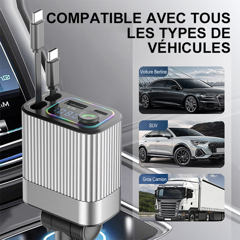 Solution 2-en-1 Voiture ! đâš Chargez & Ăcoutez ! đ§