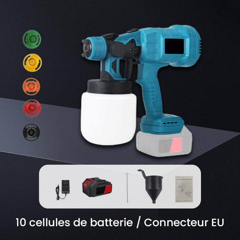 🔥50% de réduction🔥Pistolet à Peinture Électrique Sans Fil
