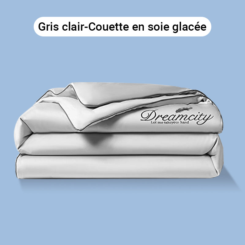 🏆🍃Cher mais confortable et naturel❄️Parure de lit quatre pièces en velours de haute qualité💕