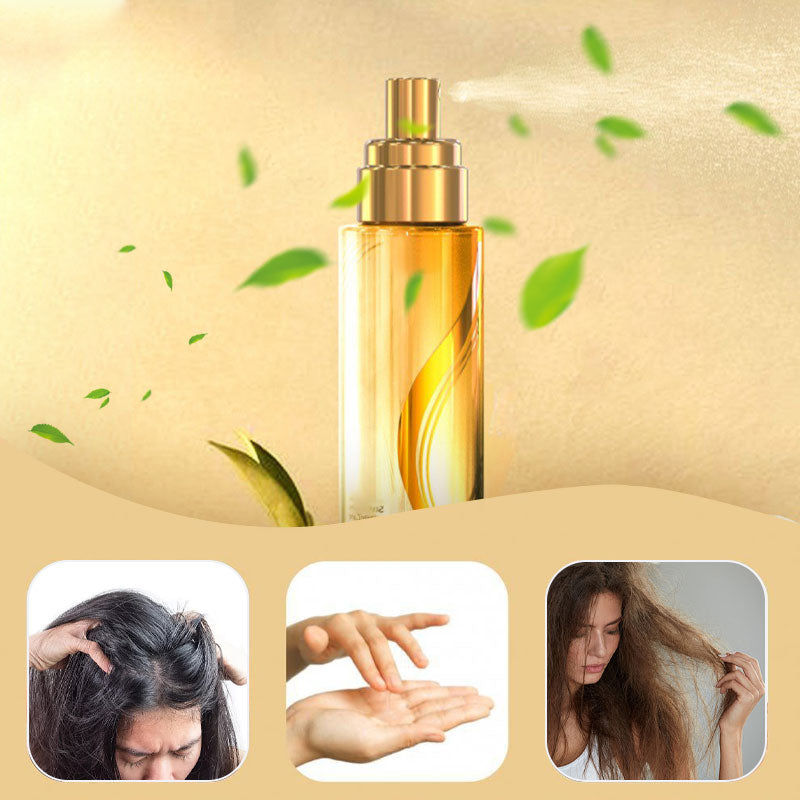 đ„50 % DE RĂDUCTIONđ„Spray d'huile essentielle longue durĂ©e et lĂ©gĂšre pour cheveux souples