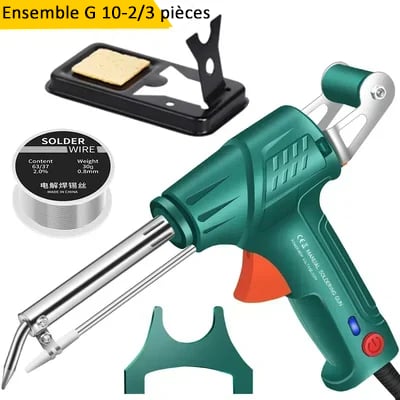 🔥Vente brûlante 50% de réduction🔥Ensemble multifonctionnel de pistolet à souder de fer à souder