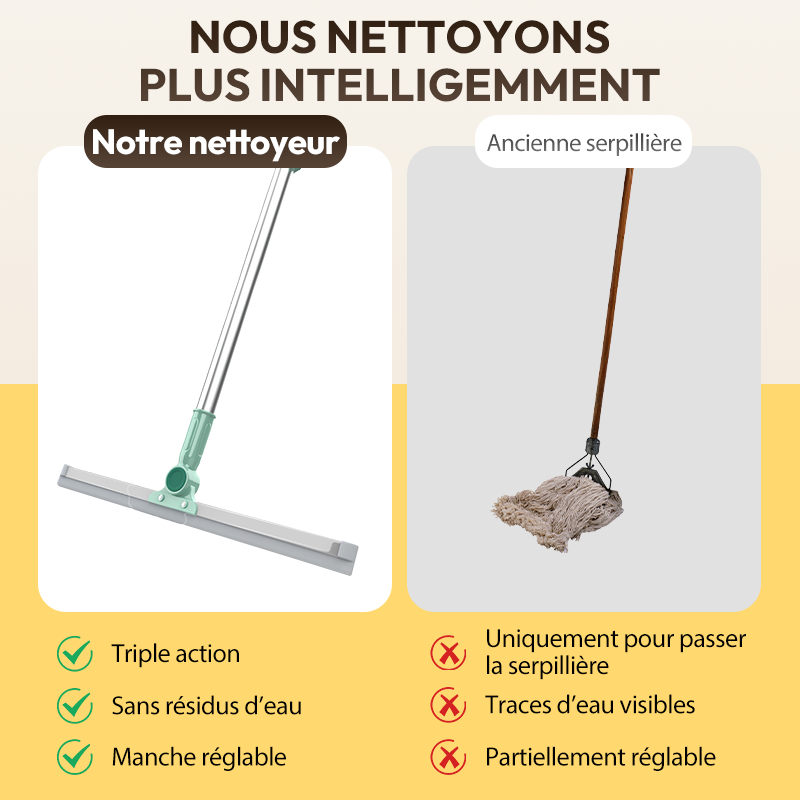 🏆Brosse de sol multifonctionnelle en silicone💧✨