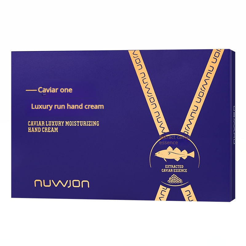 50% OFF!⏳Crème au caviar parfumée pour des mains douces et élégantes 🌿✨