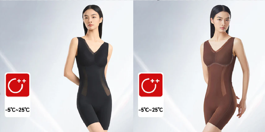 🏆Gaine Amincissante🌿Effet Lifting Abdos/Hanches Invisible sous les Vêtements, Confort Respirant et Sans Traces 💃