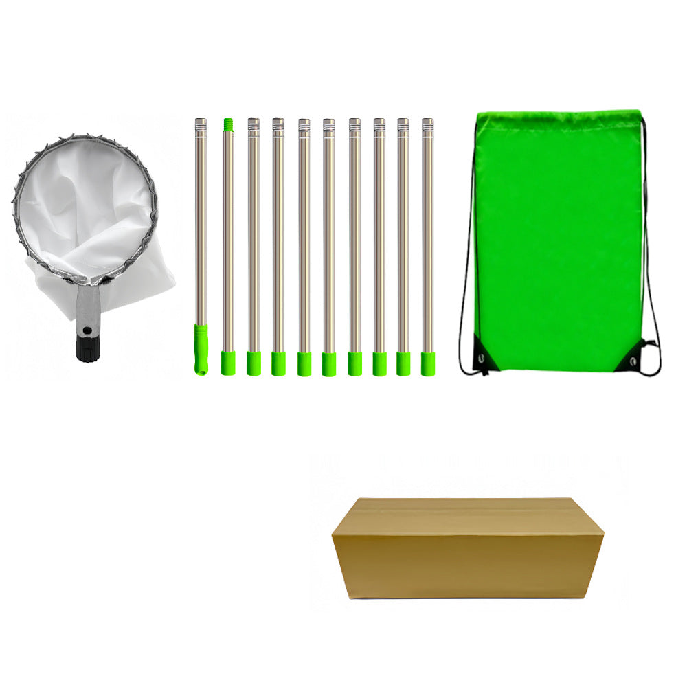 📢📢50 % DE RÉDUCTION !! ⏰Tête de cueille-fruits avec panier – Conception durable, fixation facile et parfaite pour atteindre les branches hautes sans échelle 🌳