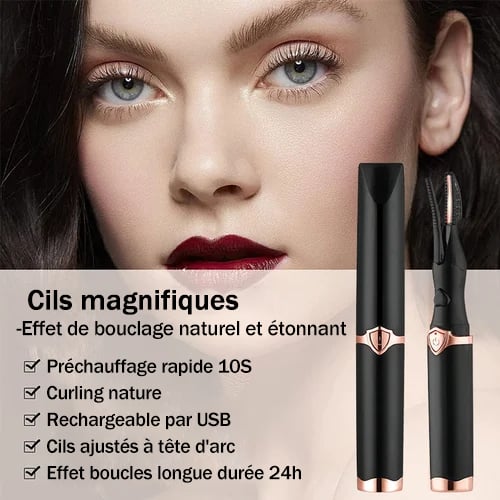 Vente du dernier jour 49% de réduction💥Recourbe-cils thermique électrique✨ Clignez des yeux et éblouissez ! 👁️