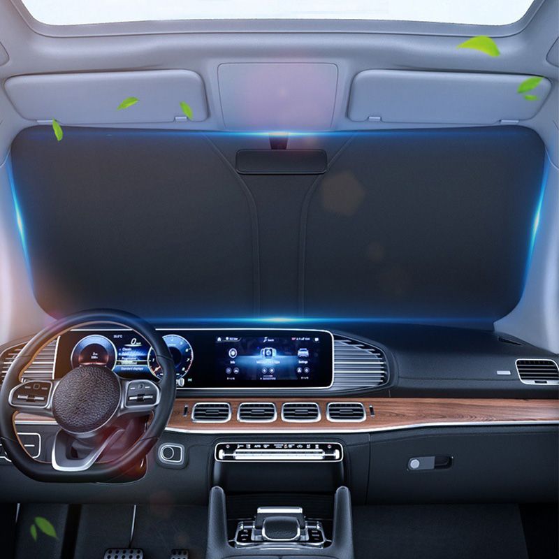☀️Pare-Soleil Pliant pour Pare-Brise de Voiture☀️ 🚗✨Filtre UV Avancé • Compact & Rapide à Installer✨