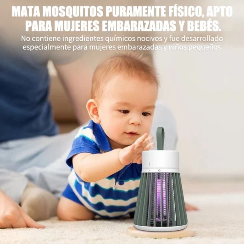 🏆Destructeur d'insectes portable pour l'intérieur et l'extérieur - Piège à mouches et à moustiques🦟⚡