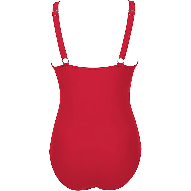 💥 49 % de réduction👙 Maillot de bain une pièce froncé en maille contrastée pour femme🏝️