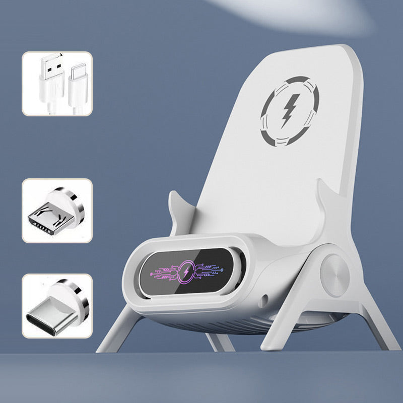 đ„ 50 % DE RĂDUCTION đ Support multifonctionnel sans fil avec chargeur rapide pour tĂ©lĂ©phone