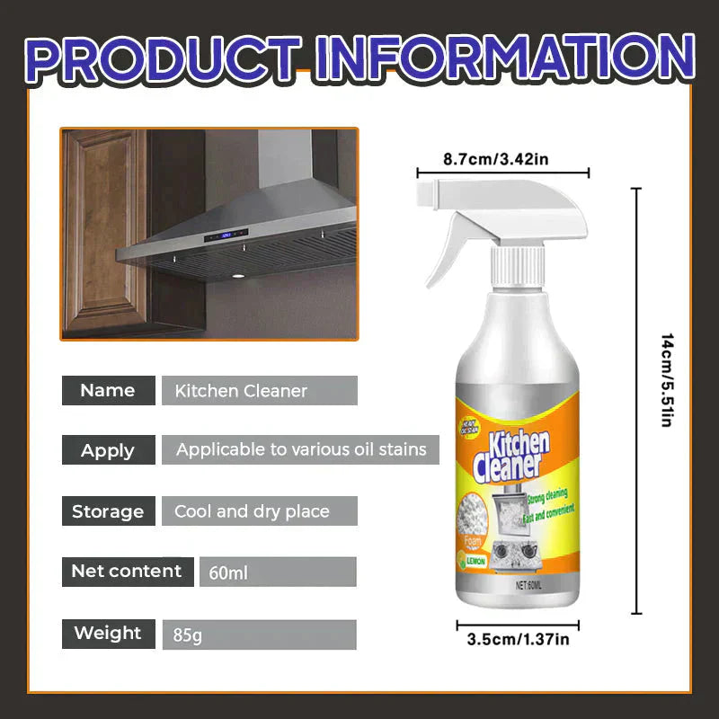 🔥2025 Hot Sale 🔥Mousse nettoyante multi-usages pour cuisine