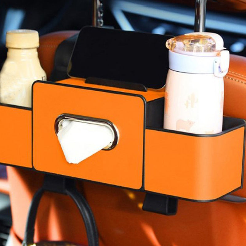 Boîte de Rangement Multifonction pour Dossier de Voiture
