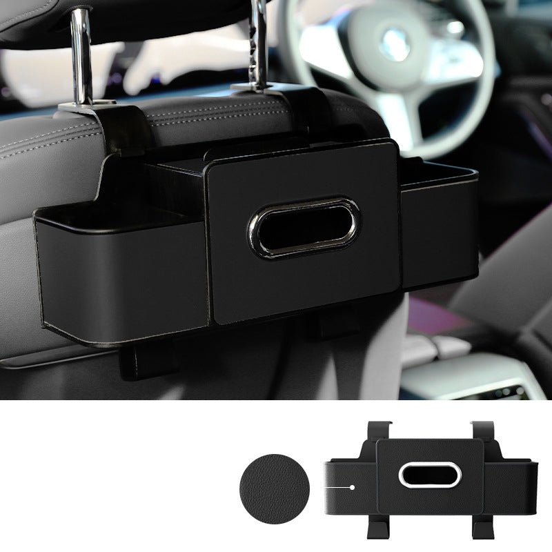 Boîte de Rangement Multifonction pour Dossier de Voiture
