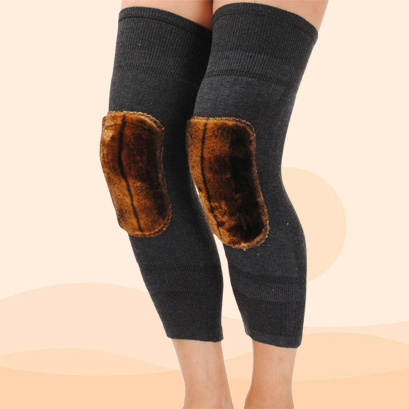 🦵 ACHETEZ 1 - RECEVEZ 1 GRATUIT ! ❄️ Genouillères Épaisses en Peluche Anti-Froid - Isolation Thermique pour Travail à Genoux ou Ménage 🧹🏠